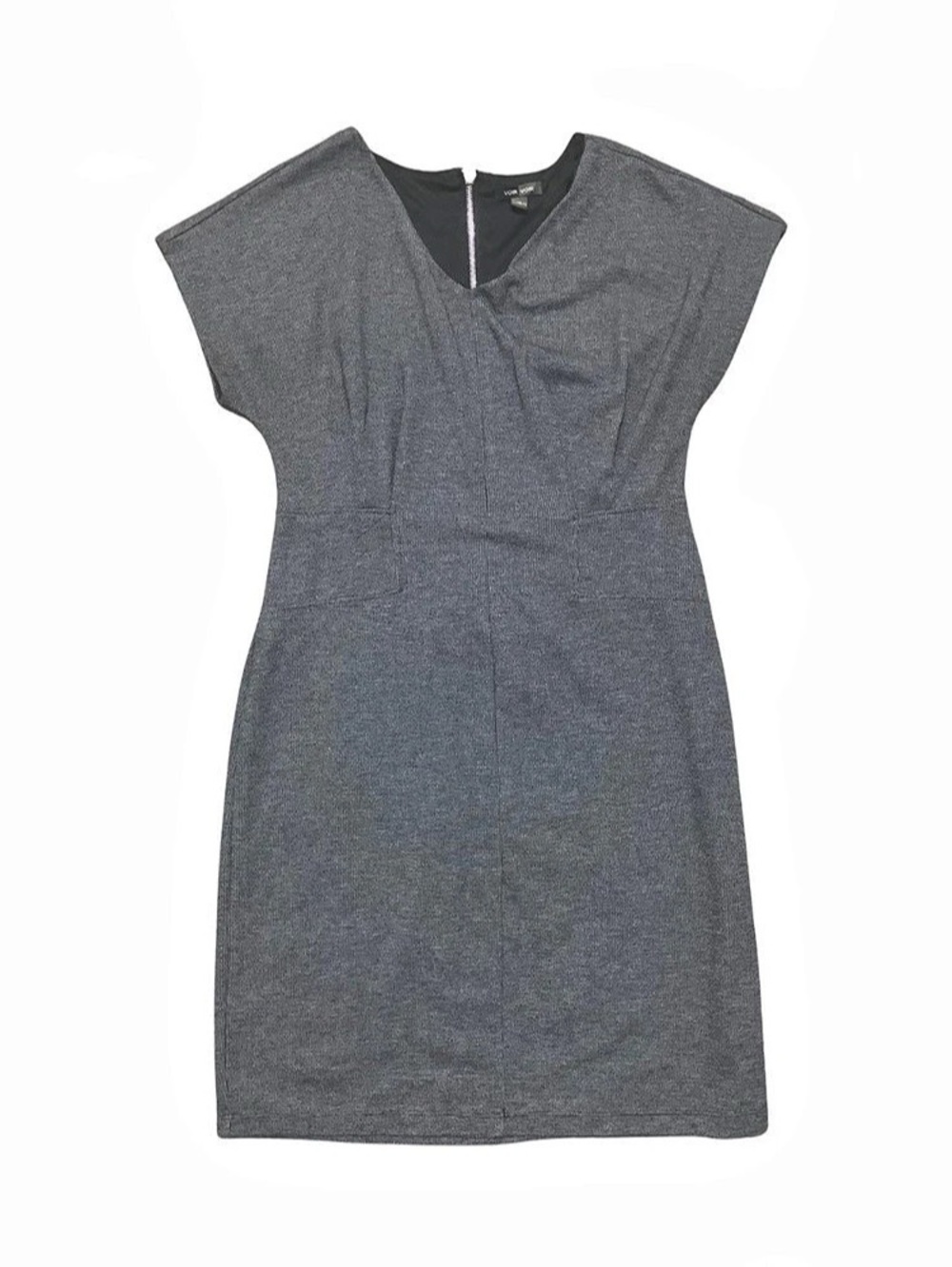 VOIR Gray Mini Dress Size 14 Like New
